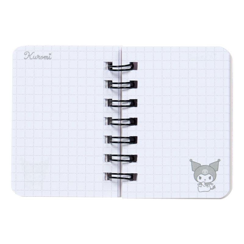 SANRIO | Kuromi Mini Ring Notebook 55x10x70mm