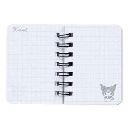 SANRIO | Kuromi Mini Ring Notebook 55x10x70mm
