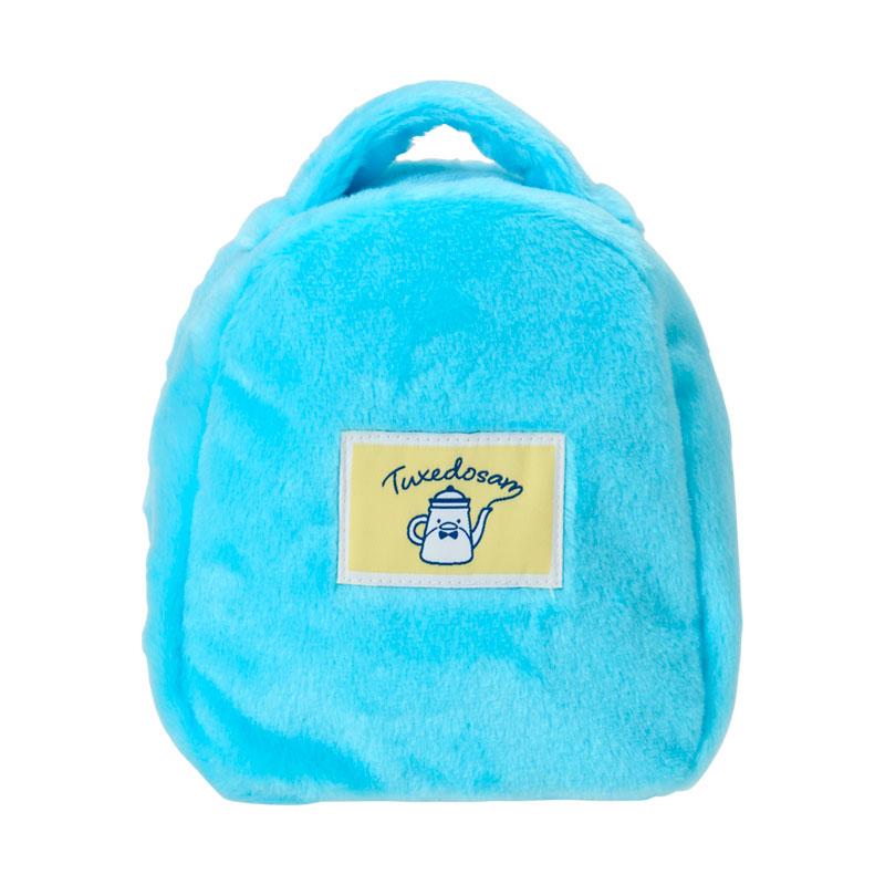 SANRIO | Tuxedo Sam Tuxedosam Character-shaped Cosmetic Storage Pouch 160x80x180mm (Cafe Design)