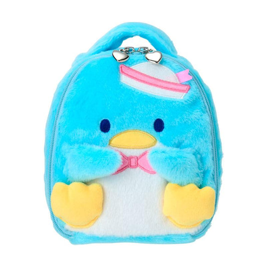 SANRIO | Tuxedo Sam Tuxedosam Character-shaped Cosmetic Storage Pouch 160x80x180mm (Cafe Design)