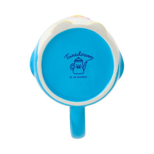 SANRIO | Tuxedo Sam Tuxedosam Character Shaped Mug 95x130x82mm (Cafe Design)