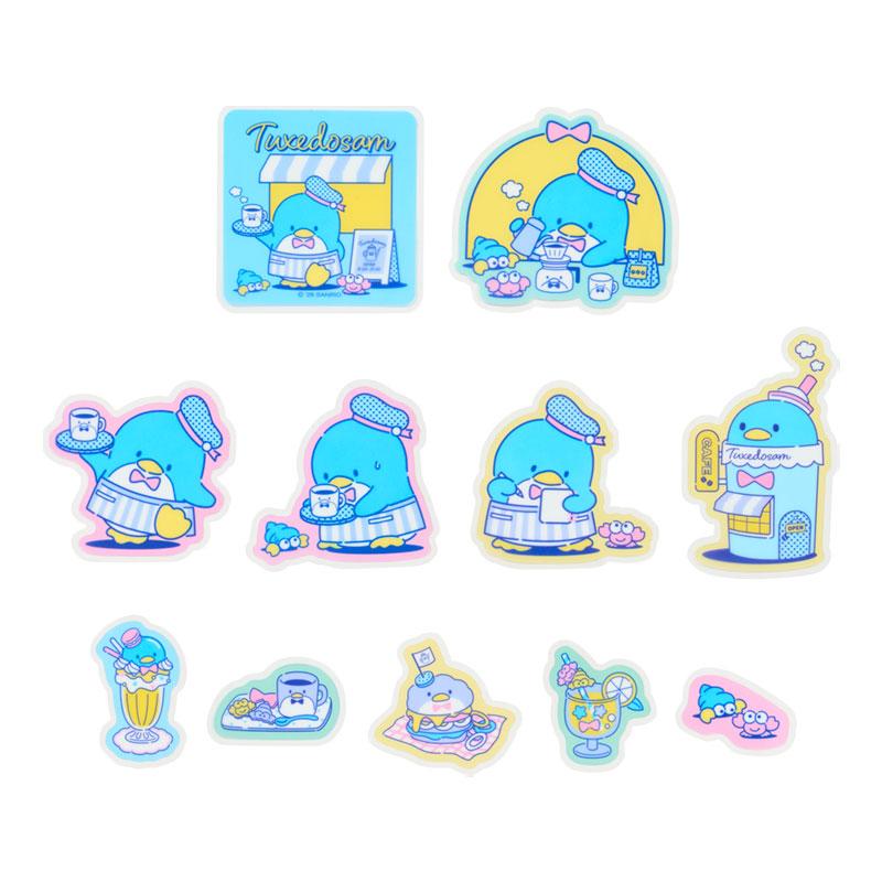 SANRIO | Tuxedo Sam Tuxedosam Sticker Set 125x3x130mm (Cafe Design)
