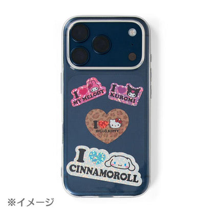 SANRIO | Hologram Sticker Set 110×3×120mm  (I Love Sanrio Characters)