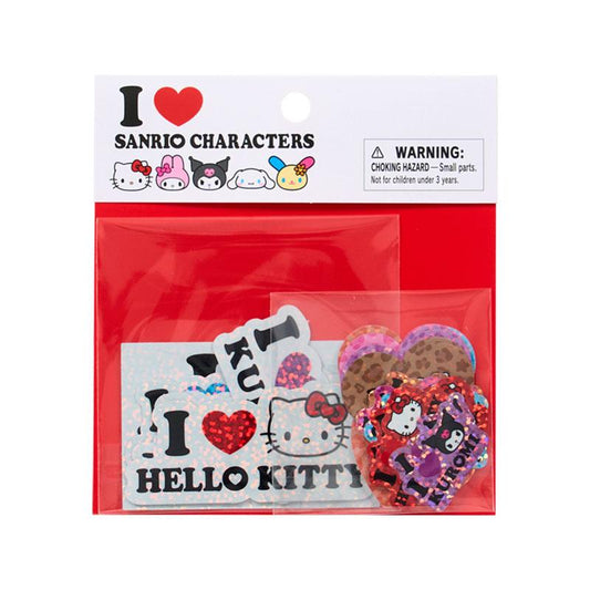 SANRIO | Hologram Sticker Set 110×3×120mm  (I Love Sanrio Characters)