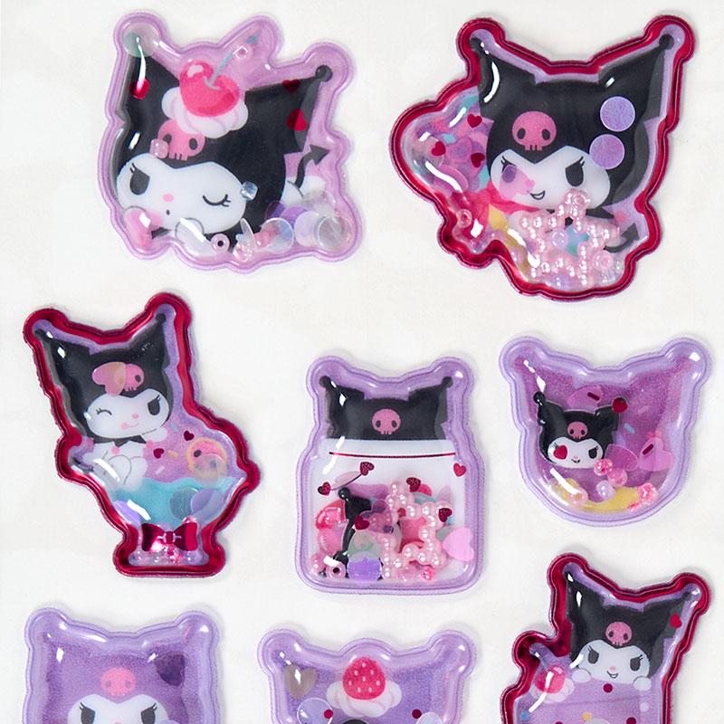 SANRIO | Kuromi Beaded Puffy Sticker 95x7x160mm