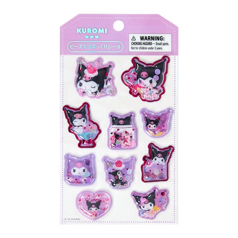 SANRIO | Kuromi Beaded Puffy Sticker 95x7x160mm
