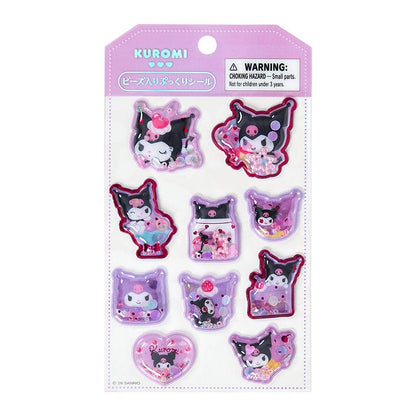 SANRIO | Kuromi Beaded Puffy Sticker 95x7x160mm