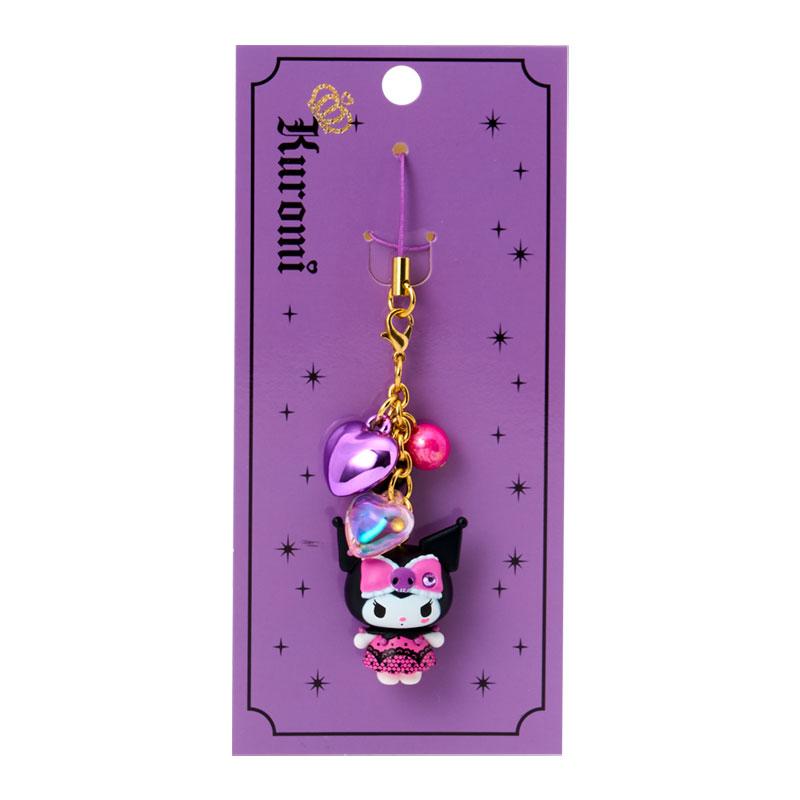 SANRIO | Kuromi Strap Phone Charm Keychain 28x20x35mm (Gal Style Max)