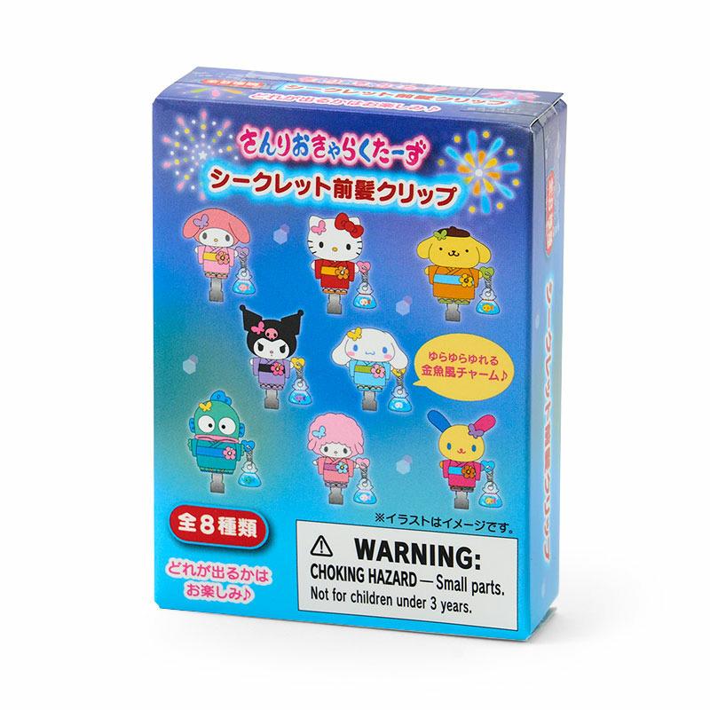 SANRIO | Secret Hair Clip Blind Box 55×20×80mm (Summer Sparkle Festival)