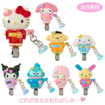 SANRIO | Secret Hair Clip Blind Box 55×20×80mm (Summer Sparkle Festival)