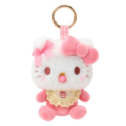 SANRIO |  Hello Kitty Mascot Holder Bag Charm 90x60x95mm (Baby Ribbon Fluffy)