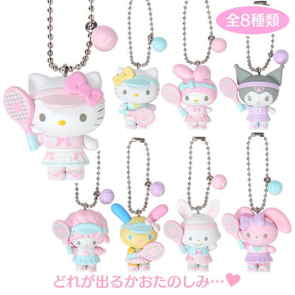 SANRIO | Secret Figure Keychain Blind Box 50x30x60mm (Sanrio Girls's Tennis Club)