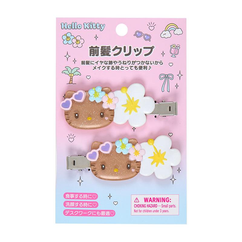 SANRIO | Hello Kitty Hair Clip 80×15×30mm Each (Sparkling Summer)