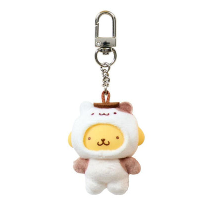 SANRIO | Pompompurin Secret Chibitto Series Keychain Charm Blind Box 48x37x65mm (Pompompurin 30th Anniversary Shop Exclusive)