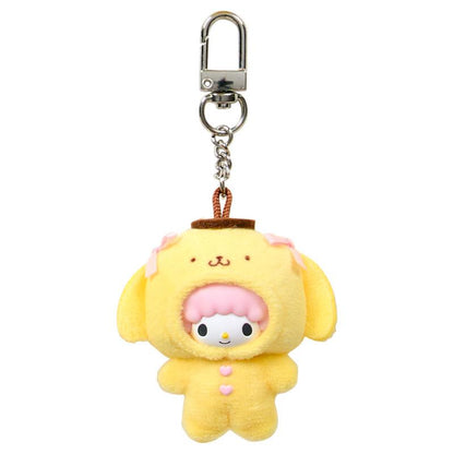 SANRIO | Pompompurin Secret Chibitto Series Keychain Charm Blind Box 48x37x65mm (Pompompurin 30th Anniversary Shop Exclusive)