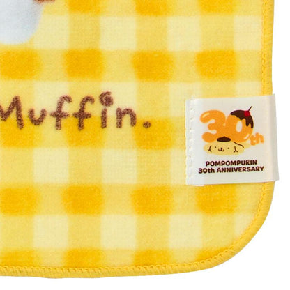 SANRIO | Pompompurin Mini Towel 250x3x250mm (Pompompurin 30th Anniversary Shop Exclusive)