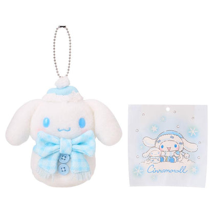 SANRIO | Cinnamoroll Mascot Holder with Ramune 110×70×115mm (Snowman)