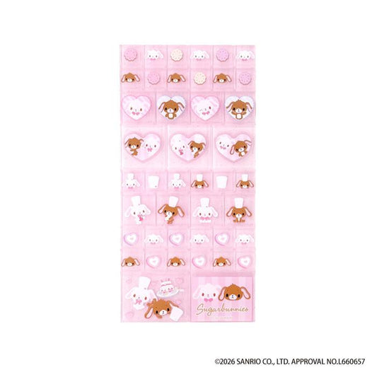 SPINNS x SANRIO | Sugarbunnies Tile Sticker 122×60×4mm (Pink)