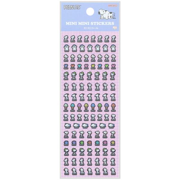 PEANUTS | Snoopy Mini Mini Stickers 60×150×1mm