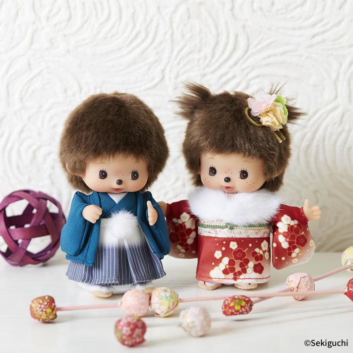 Monchhichi | Special Occasion Hakama Doll Plush Toy 150x80x70mm (Copy)