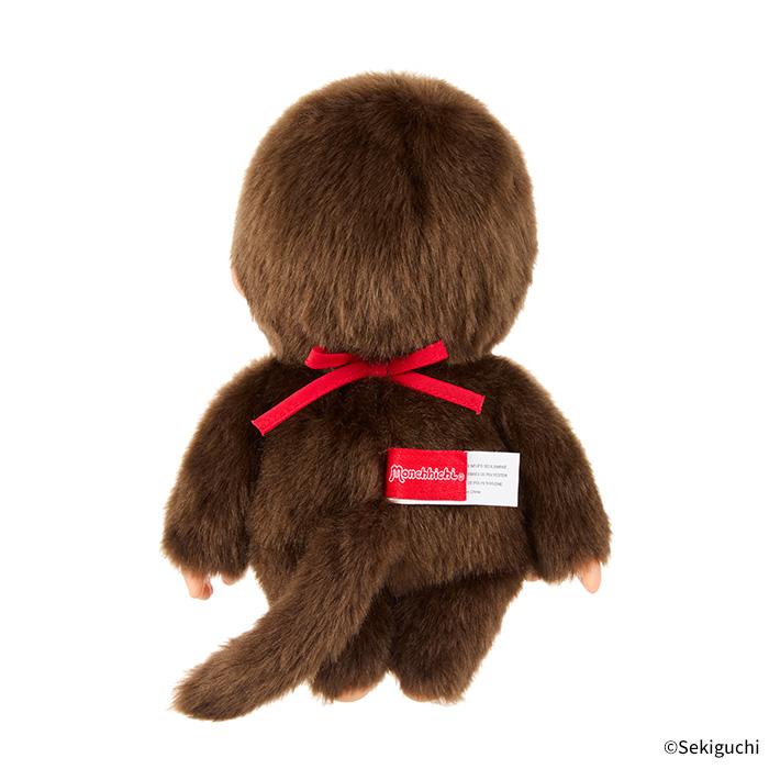 Monchhichi | Premium Stand Plush Toy Plush Doll M 300×160×100mm (Brown Boy)