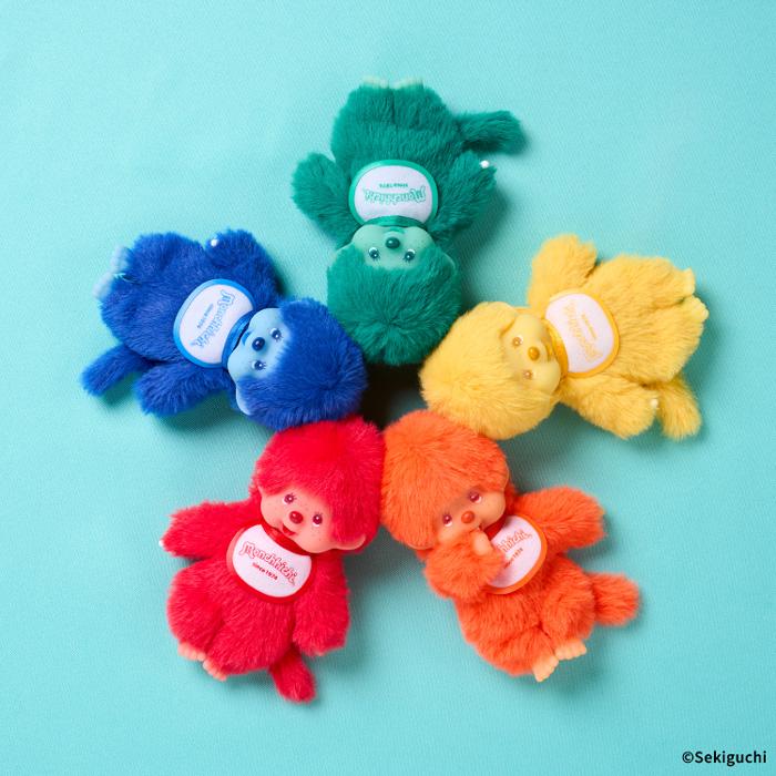 Monchhichi | Colorful Fantasy Secret Keychain Bag Charm Blind Box 135×85×55mm (Randomly Shipped)