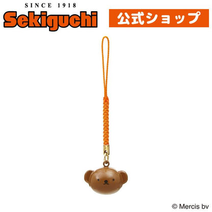 MIFFY | Boris Tiny Charm Face-shaped Bell Netsuke 20×28×19mm