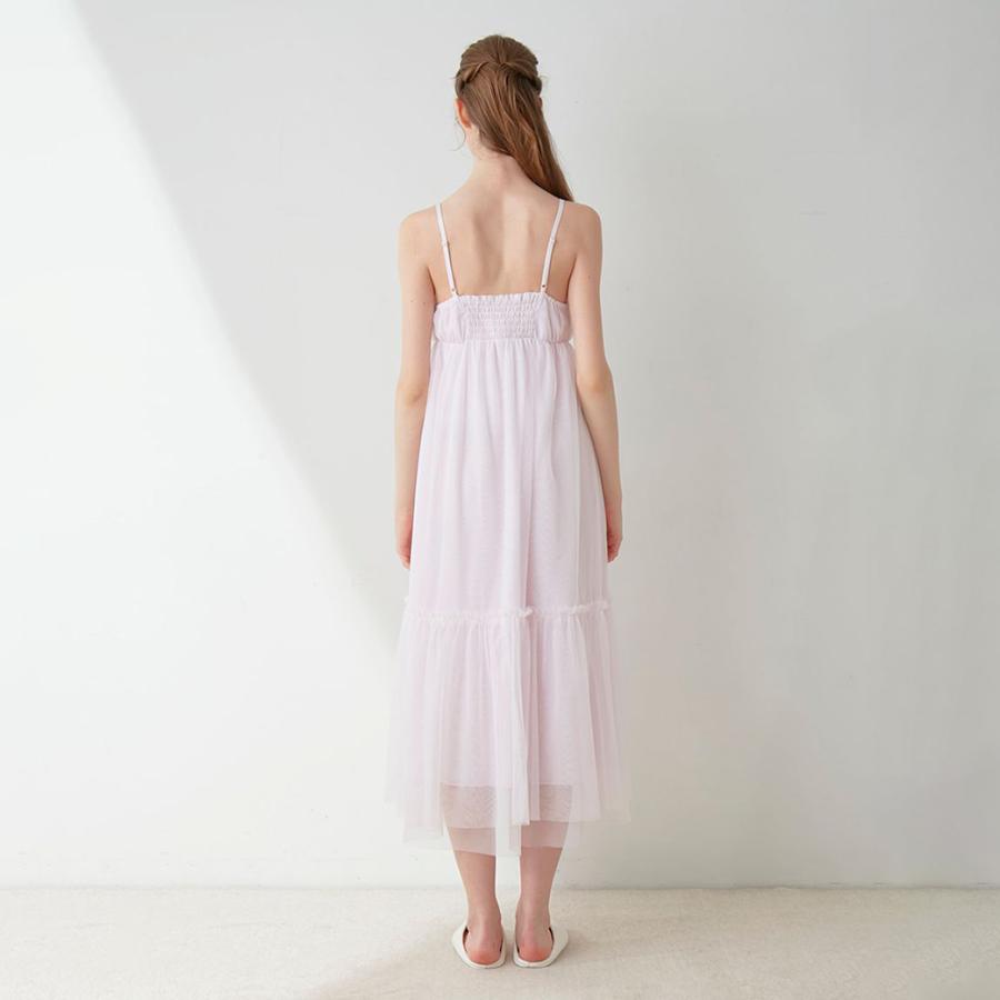 Gelato Pique | Tulle Maxi Cami Dress One-Piece (Valentine’s Day Collection) 冰激凌