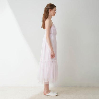 Gelato Pique | Tulle Maxi Cami Dress One-Piece (Valentine’s Day Collection) 冰激凌