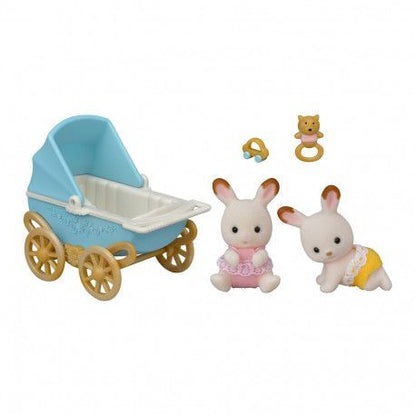 Sylvanian Families | Chocolate Rabbit Twins Set