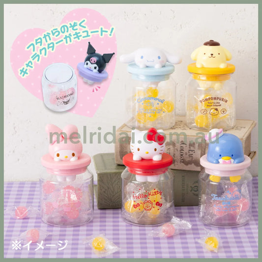 【赏味期限2024.10.31】Sanrio | Candy & Case 6.7×6.7×12Cm 日本三丽鸥 角色造型水果糖罐/茶叶罐/咖啡罐/收纳