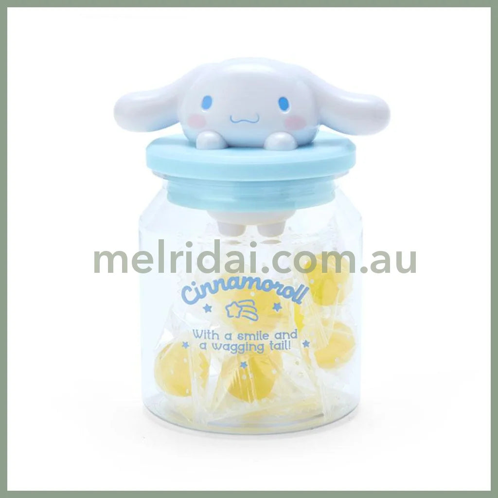 【赏味期限2024.10.31】Sanrio | Candy & Case 6.7×6.7×12Cm 日本三丽鸥 角色造型水果糖罐/茶叶罐/咖啡罐/收纳 玉桂狗Cinnamoroll