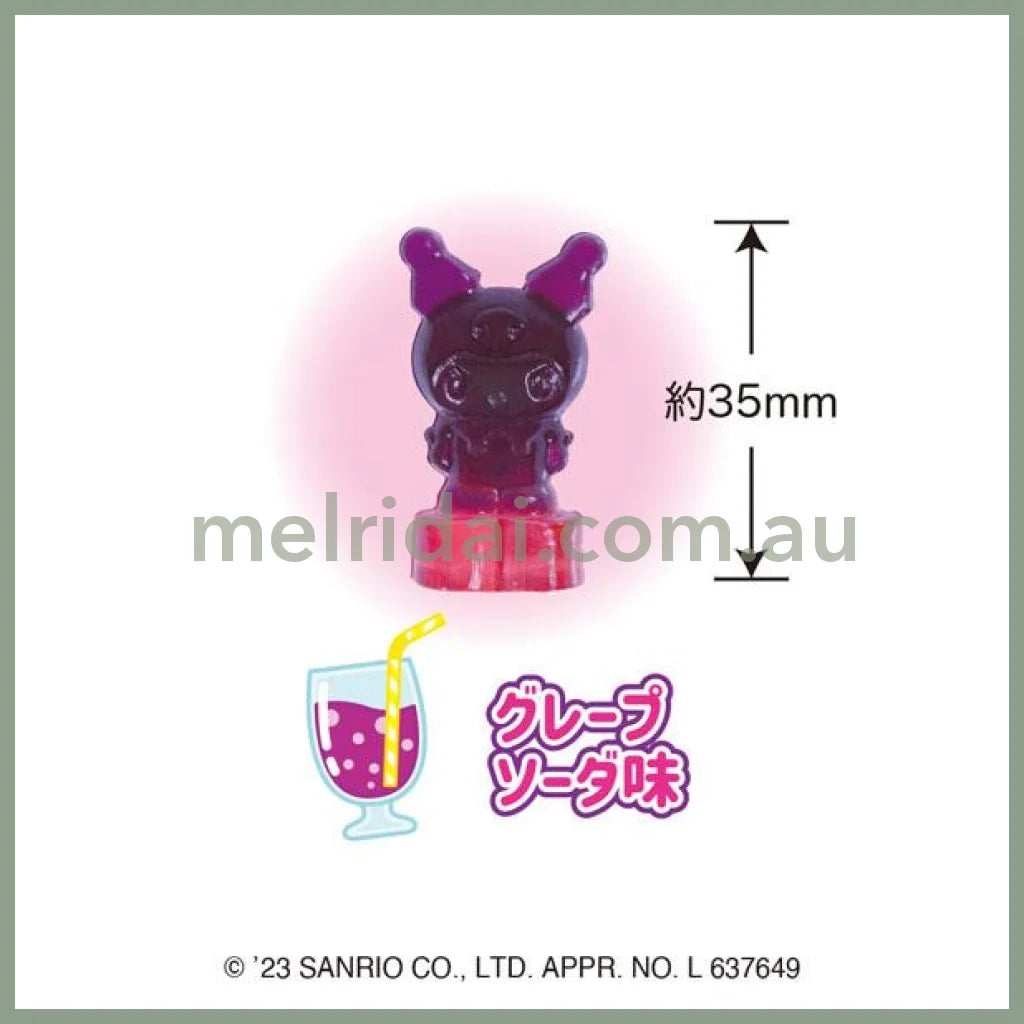 2024.2.13Heartsanrio Character Kuromi Gummy Grape Soda 4D