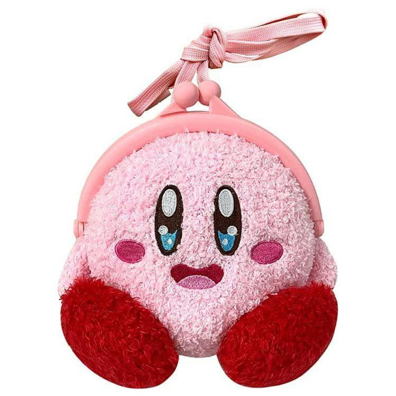Kirby｜Fluffy S Plush Coin Purse H15.5×W16×D11Cm (Exciting)