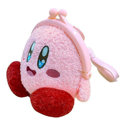Kirby｜Fluffy S Plush Coin Purse H15.5×W16×D11Cm (Exciting)