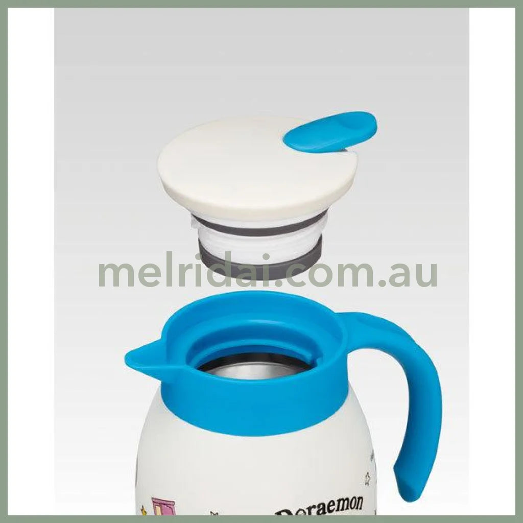 Skaterim Doraemon Stainless Steel Tabletop Pot Vacuum Double Wall Structure 600Ml A
