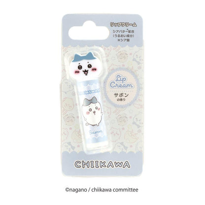 CHIIKAWA | Hachiware Lip Cream Lip Balm with Mascot 4g (Sabon Flavour)