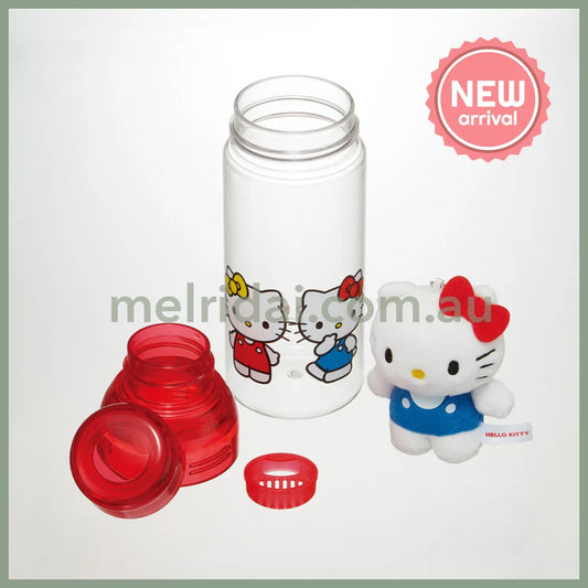 Skater | SANRIO Hello Kitty Water Bottle with Mascot Keychain 480ml