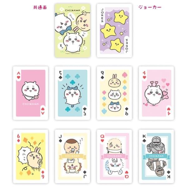 Chiikawa | Chiikawa Usagi Hachiware Playing Cards Games 54 Playing Cards + 2 Spare