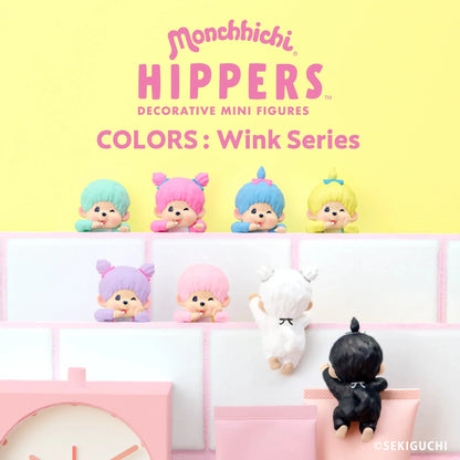 Sonny Angel Hippers Monchhichi Colors Wink Series Blind Box (Shipped Randomly)