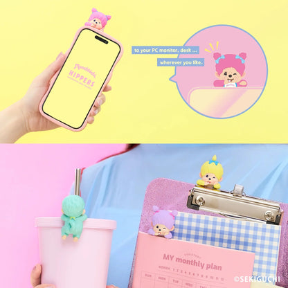 Sonny Angel Hippers Monchhichi Colors Wink Series Blind Box (Shipped Randomly)