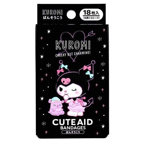 Sanrio | Band-Aid Bandages (Kuromi) 18Pieces