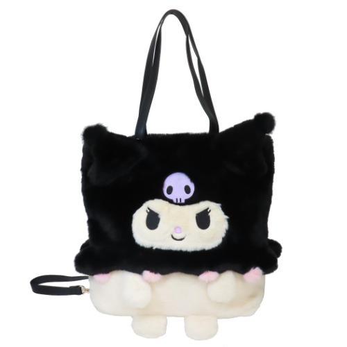 SANRIO | Kuromi Rootote 2way Tall Backpack & Tote Bag 400×360×110mm (Fluffy Cryptid)
