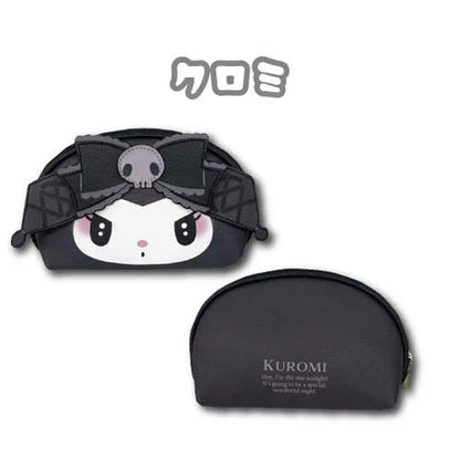SANRIO | Kuromi Multi Pouch Cosmetic Pouch 110 x 170 x 50mm (Meroclo)