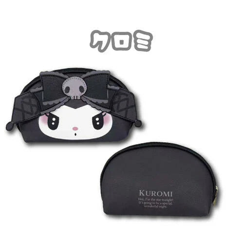 SANRIO | Kuromi Multi Pouch Cosmetic Pouch 110 x 170 x 50mm (Meroclo)