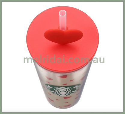 Starbuckecup Tumbler Heart Starbucks Valentine 2023 80