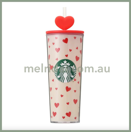 Starbuckecup Tumbler Heart Starbucks Valentine 2023 80