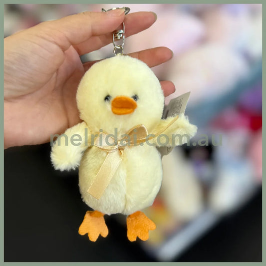STREAM | TWIN Animal Mascot Holder Plush Keychain 13cm Approx. (Duck)