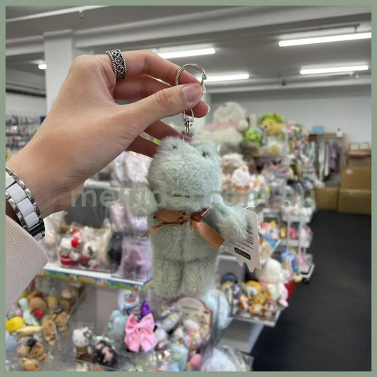 STREAM | TWIN Animal Mascot Holder Plush Keychain 13cm Approx. (Frog)