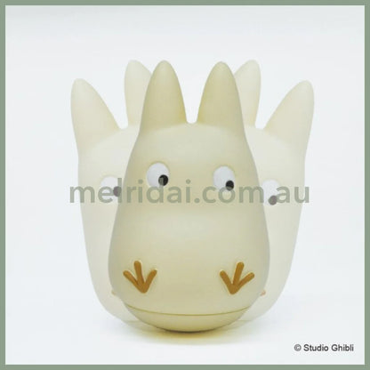 Studio Ghibli | Fun swaying roly-poly toy / White Totoro and Cat Bus 63mm & 65mm (My Neighbor Totoro)